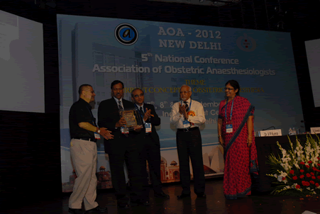 Bhavani Shankar Kodali at the AOA Meeting, New Delhi