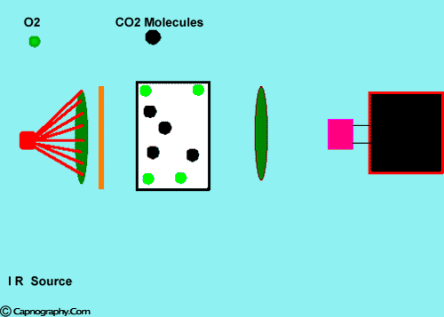 Nitrous oxide absorbs IR light Nitrous oxide absorbs IR light